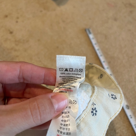 Cream Patterned Jeans - Picture 5 of 5